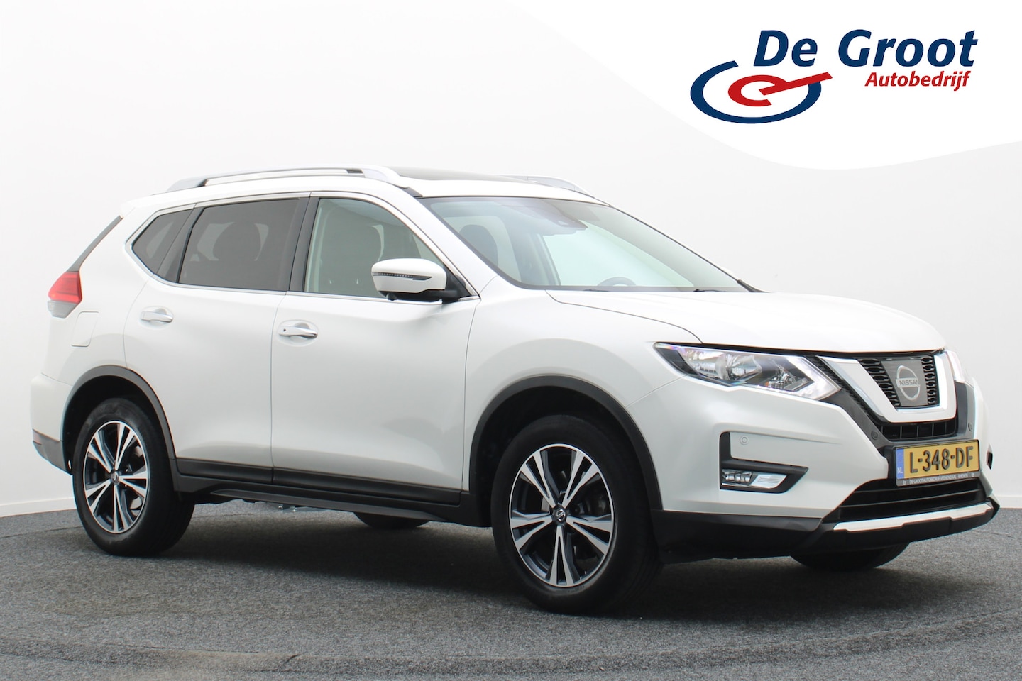 Nissan X-Trail - 1.6 DIG-T N-Connecta 7p. Panoramadak, 360° Camera, Keyless, Navigatie, PDC - AutoWereld.nl