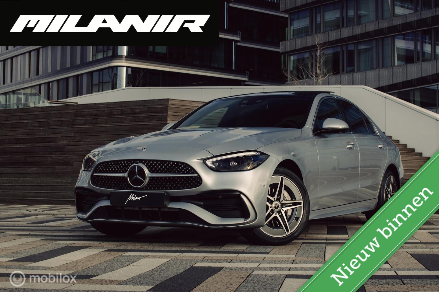 Mercedes-Benz C-klasse - 300 e AMG Line |Pano|360|HUD|Leder|ACC - AutoWereld.nl