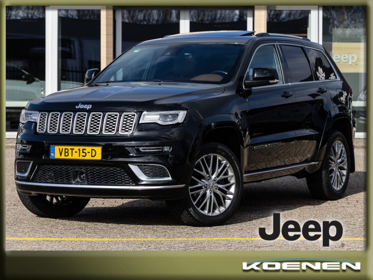 Jeep Grand Cherokee - Summit 3.0 V6 CRD 6 Cil Diesel 250Pk Grijs kenteken EURO 6 Luchtvering - AutoWereld.nl