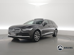 Volvo V90 - 2.0 T6 Plug-in hybrid AWD Ultimate Bright | Pano | 360 Cam | Stoel ventilatie | ACC | Blis
