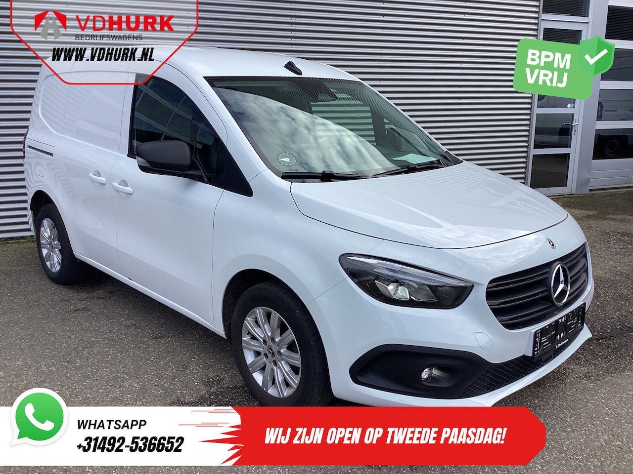 Mercedes-Benz Citan - 112 CDI 3 Pers./ LED/ Stoelverw./ Carplay/ Camera/ PDC/ Cruise/ LMV - AutoWereld.nl