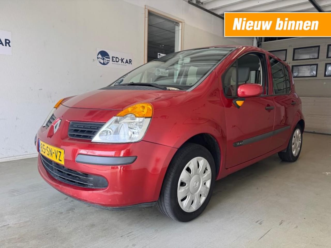 Renault Modus - 1.4-16V Tech Road Airco Nette auto Rijdt prima NAP APK 4-2027 TREKHAAK - AutoWereld.nl