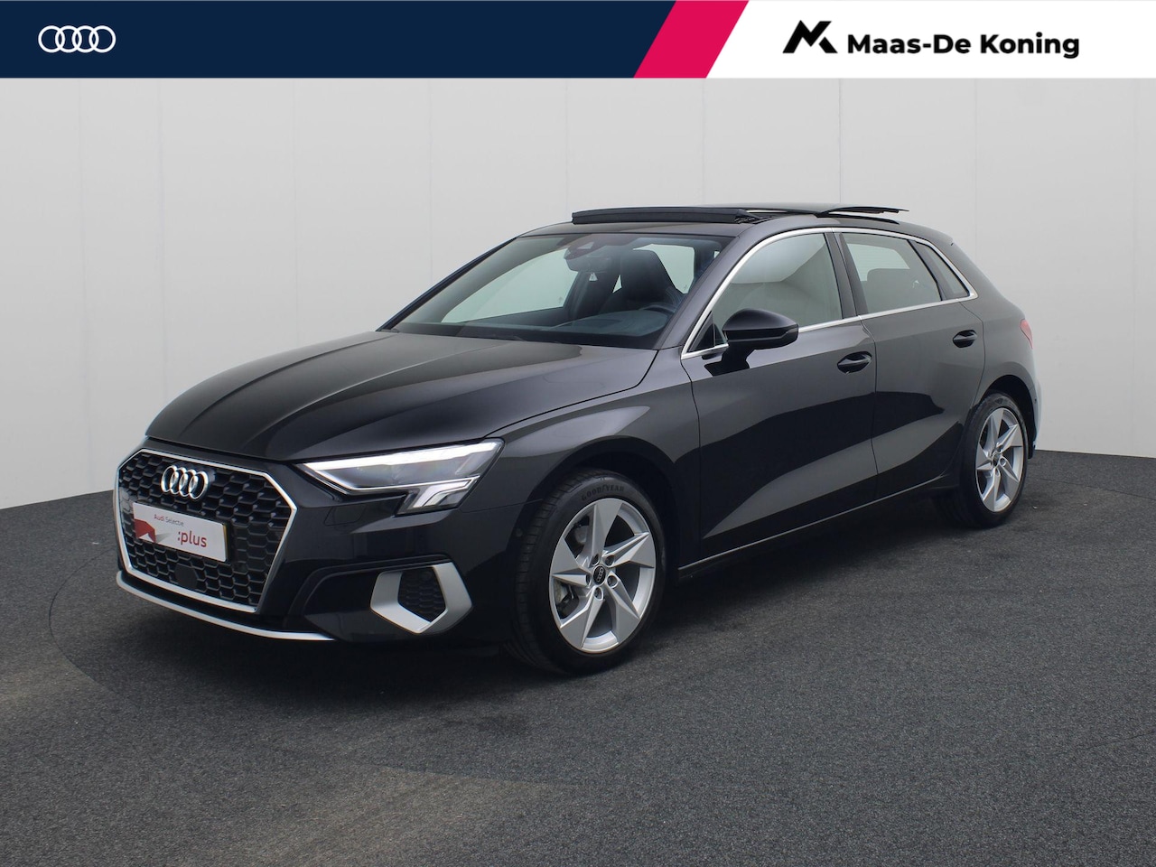 Audi A3 Sportback - 35 TFSI/150PK S-Tronic Advanced · Panoramadak · S line interieur · Drive select · Camera + - AutoWereld.nl