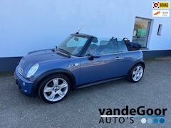 MINI Cabrio - 1.6 Cooper S, '04, keurige auto met een nieuwe apk