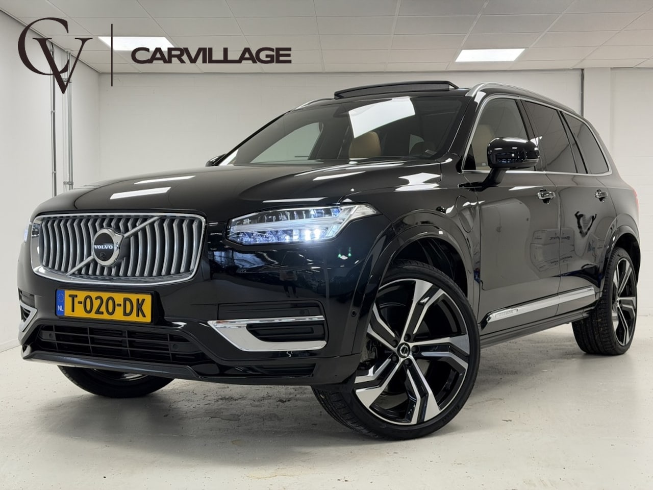 Volvo XC90 - 2.0 T8 Plug-in hybrid AWD Ultra Bright | Luchtvering | B&W | Massage | Trekhaak - AutoWereld.nl