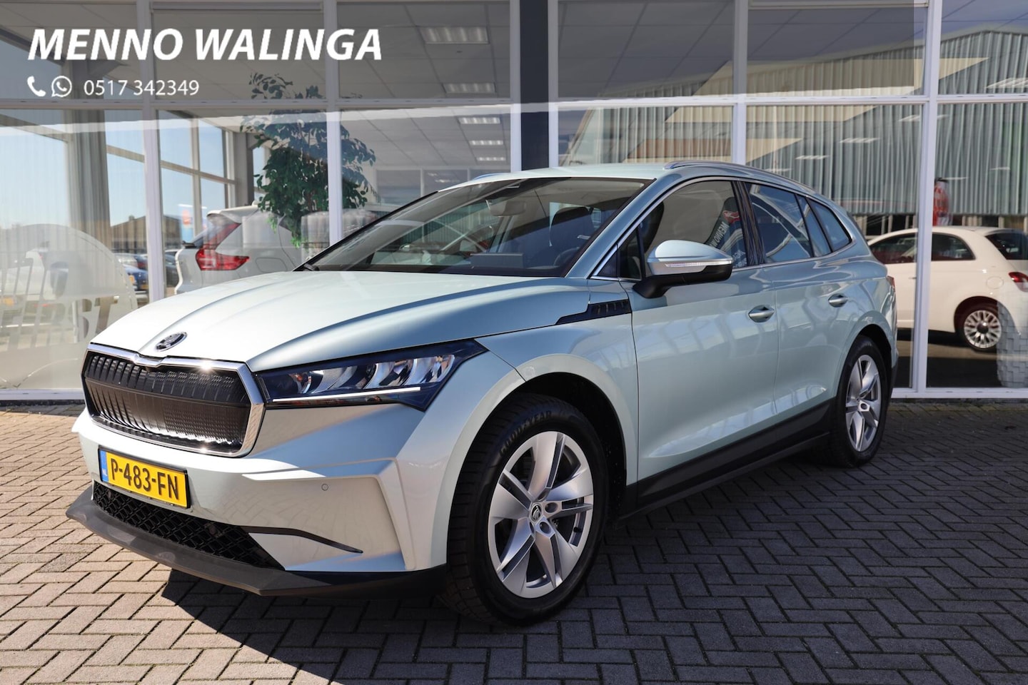 Skoda Enyaq iV - 80|SOH 90.4%|Trekhaak|Stoel/stuurverwarming|Navi|Apple carplay/android auto| - AutoWereld.nl