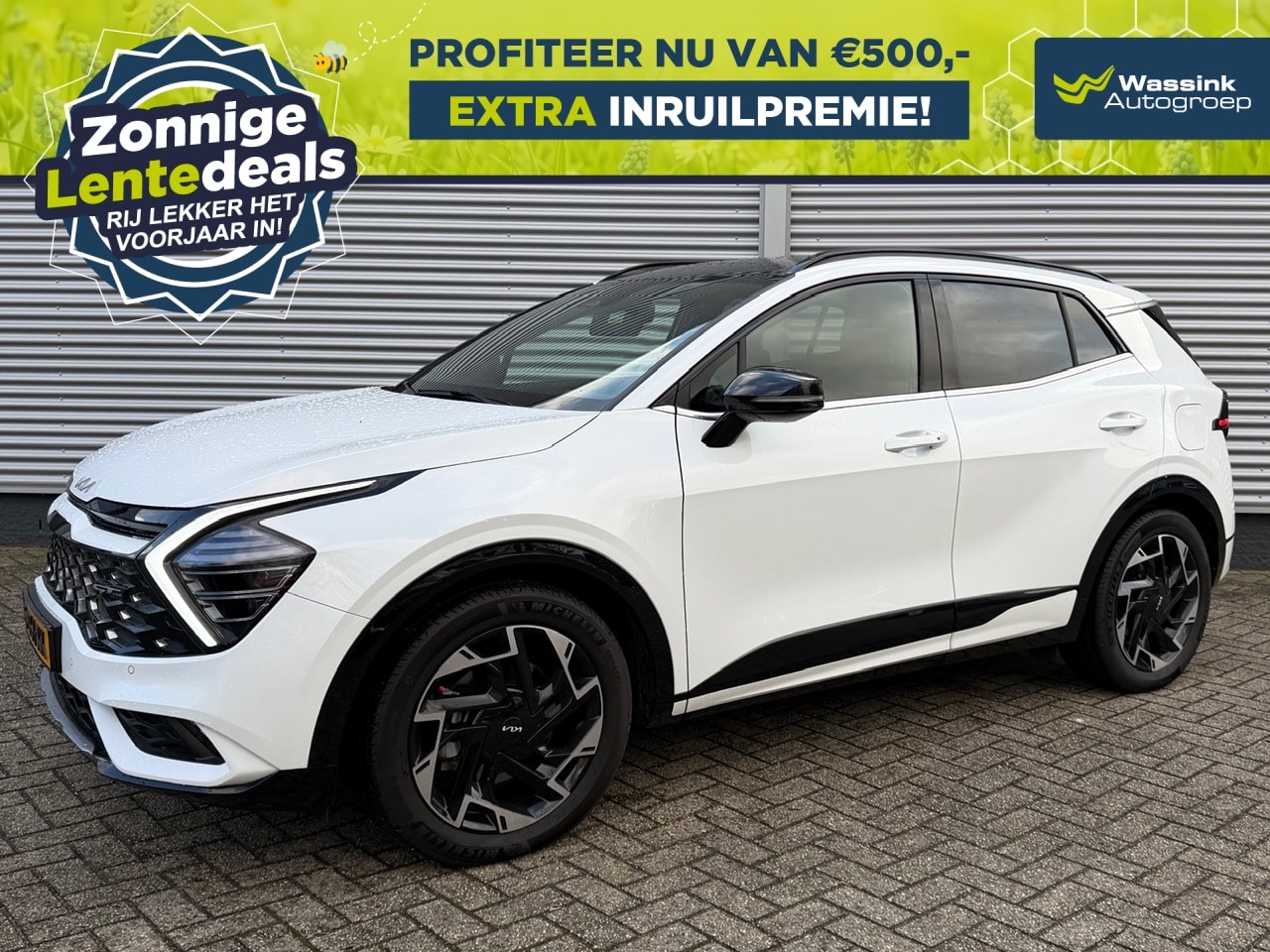 Kia Sportage - | 1.6 T-GDi 265pk PHEV AT6 4WD GT-Line | LENTEDEALS | Schuif- Kanteldak | Elektrische Koff - AutoWereld.nl