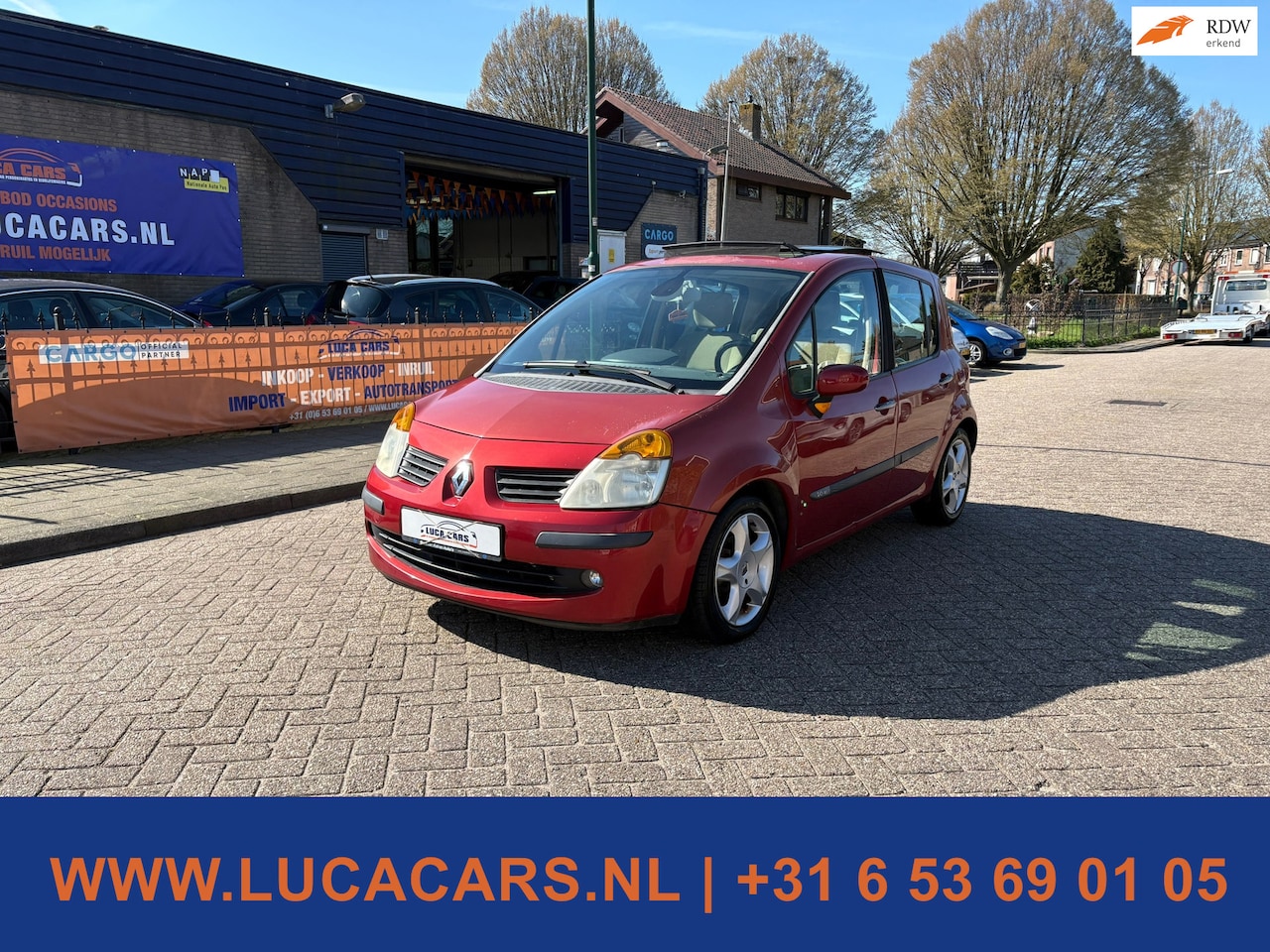 Renault Modus - 1.6-16V Dynamique Comfort PANO + NIEUWE APK! - AutoWereld.nl