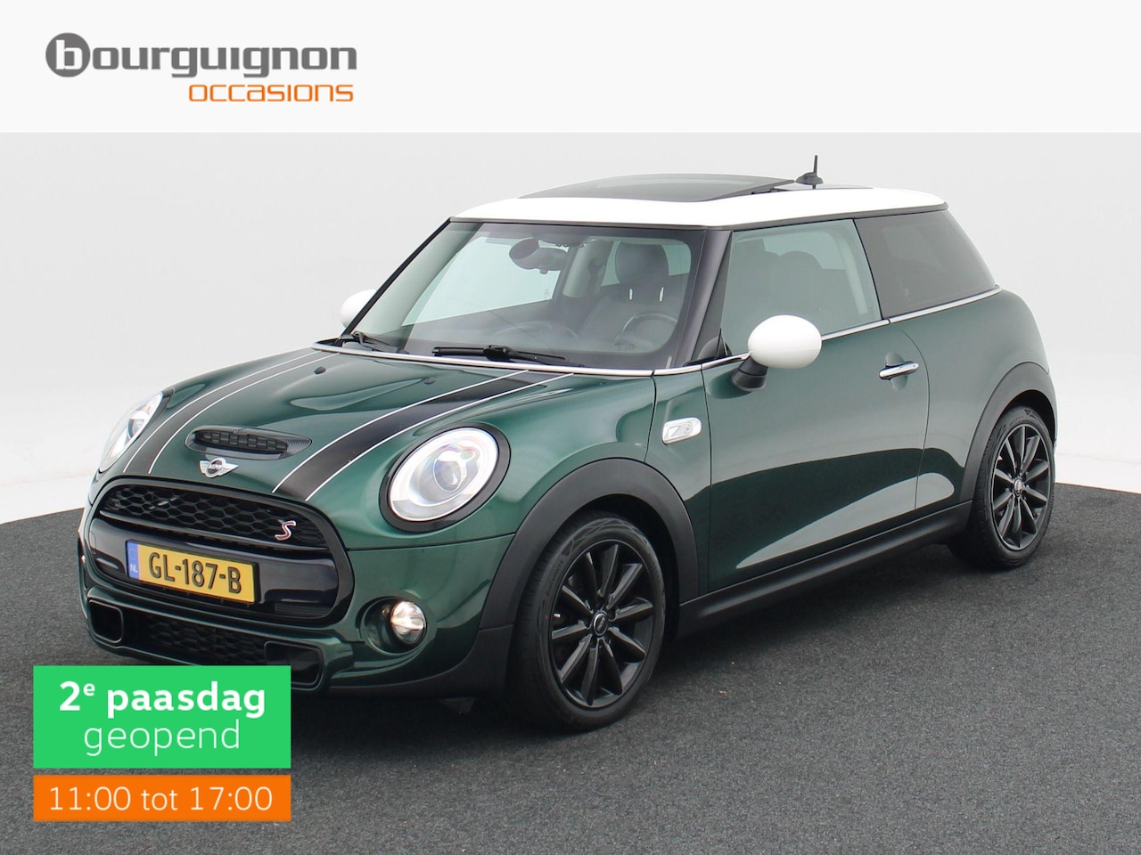 MINI John Cooper Works - S 2.0 JCW 211Pk | Panoramadak | Leder | Cruise Control | Climate Control | Navigatie | Blu - AutoWereld.nl