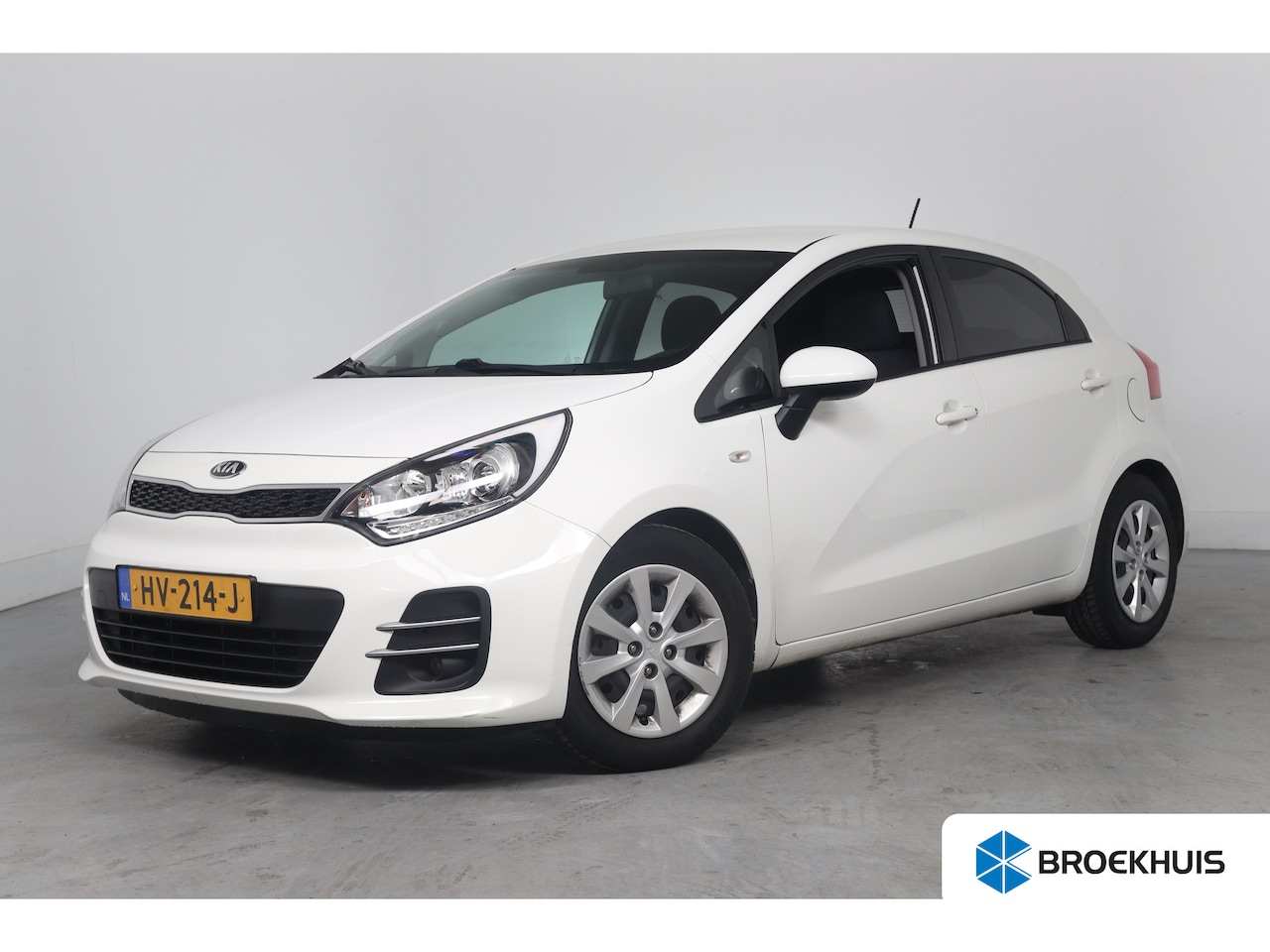 Kia Rio - 1.2 CVVT DynamicLine Airco | Navigatie | Cruise control | 1ste eigenaar | Dealer onderhoud - AutoWereld.nl