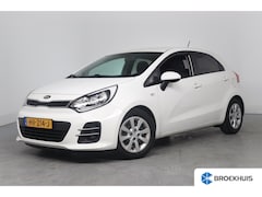 Kia Rio - 1.2 CVVT DynamicLine Airco | Navigatie | Cruise control | 1ste eigenaar | Dealer onderhoud