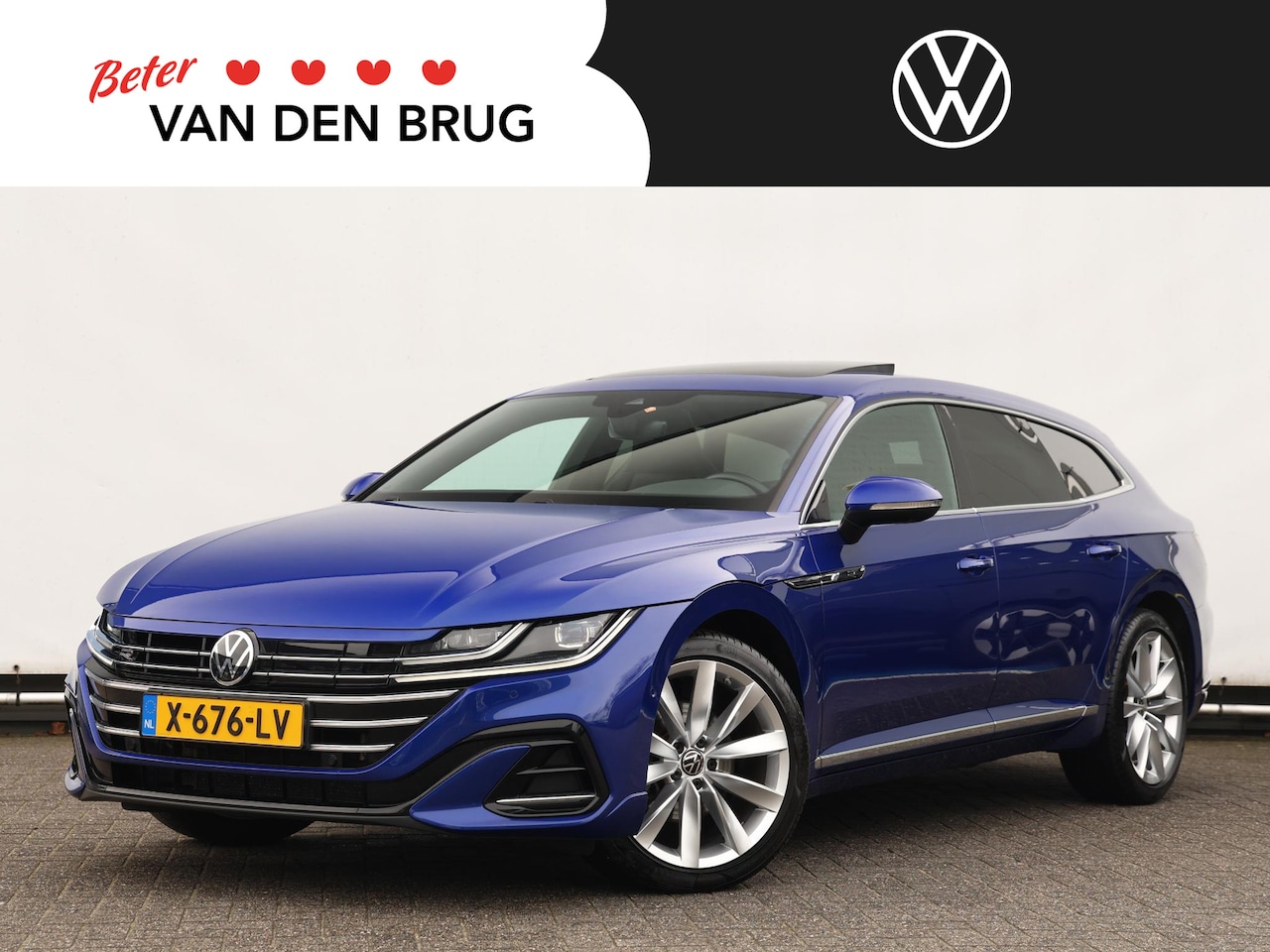Volkswagen Arteon Shooting Brake - 1.4 TSI eHybrid R-Line Business+ 218PK DSG | Panoramadak | Trekhaak | Lederen bekleding | - AutoWereld.nl