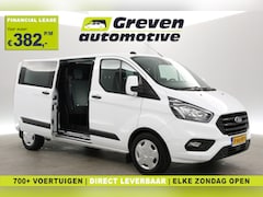 Ford Transit Custom - 2.0 TDCI L2H1 | DC | 6-Zits | Aut. | Adap. Cruise | Camera | Carplay | Trekhaak | Stoelver