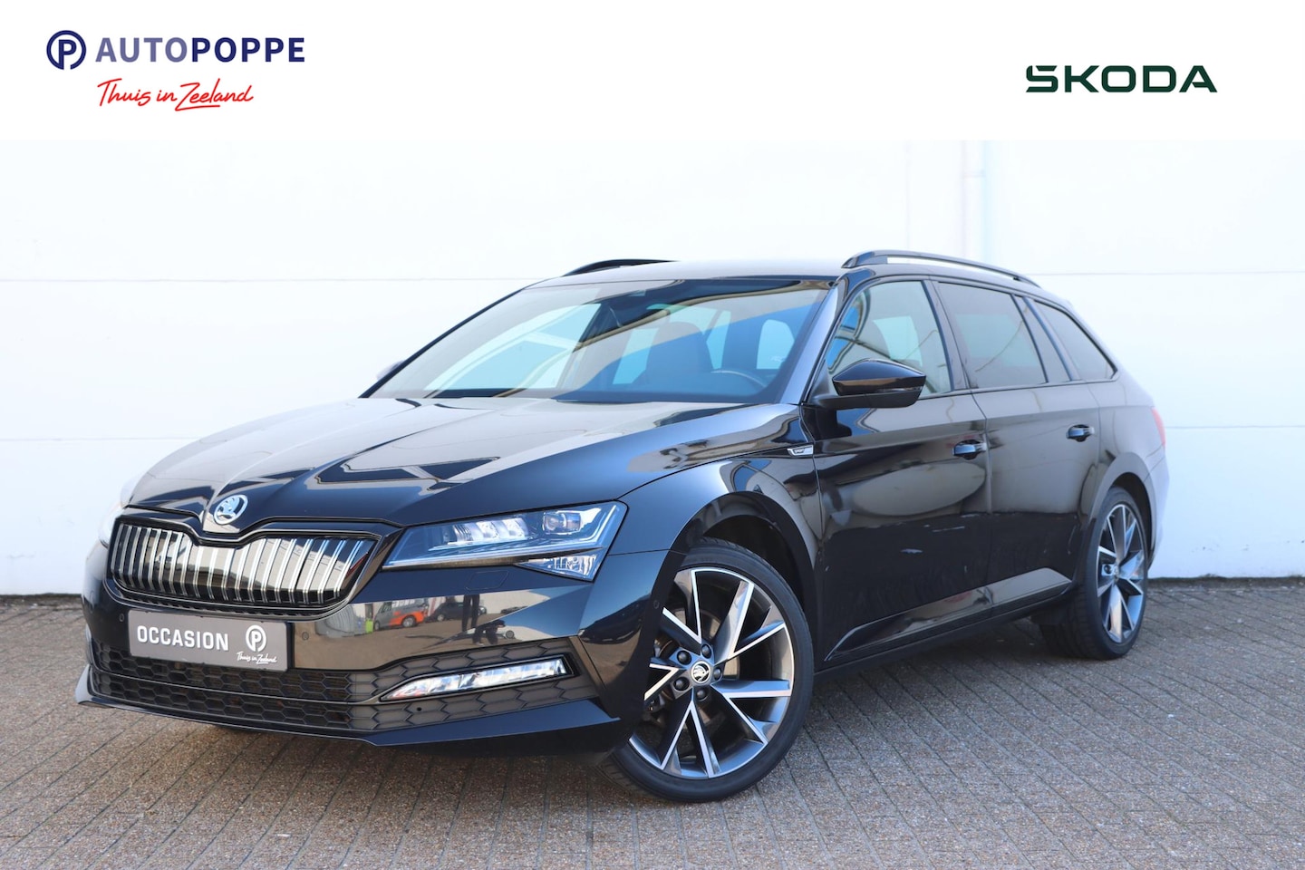 Skoda Superb Combi - 1.4 TSI iV Sportline 217pk DSG6 - AutoWereld.nl