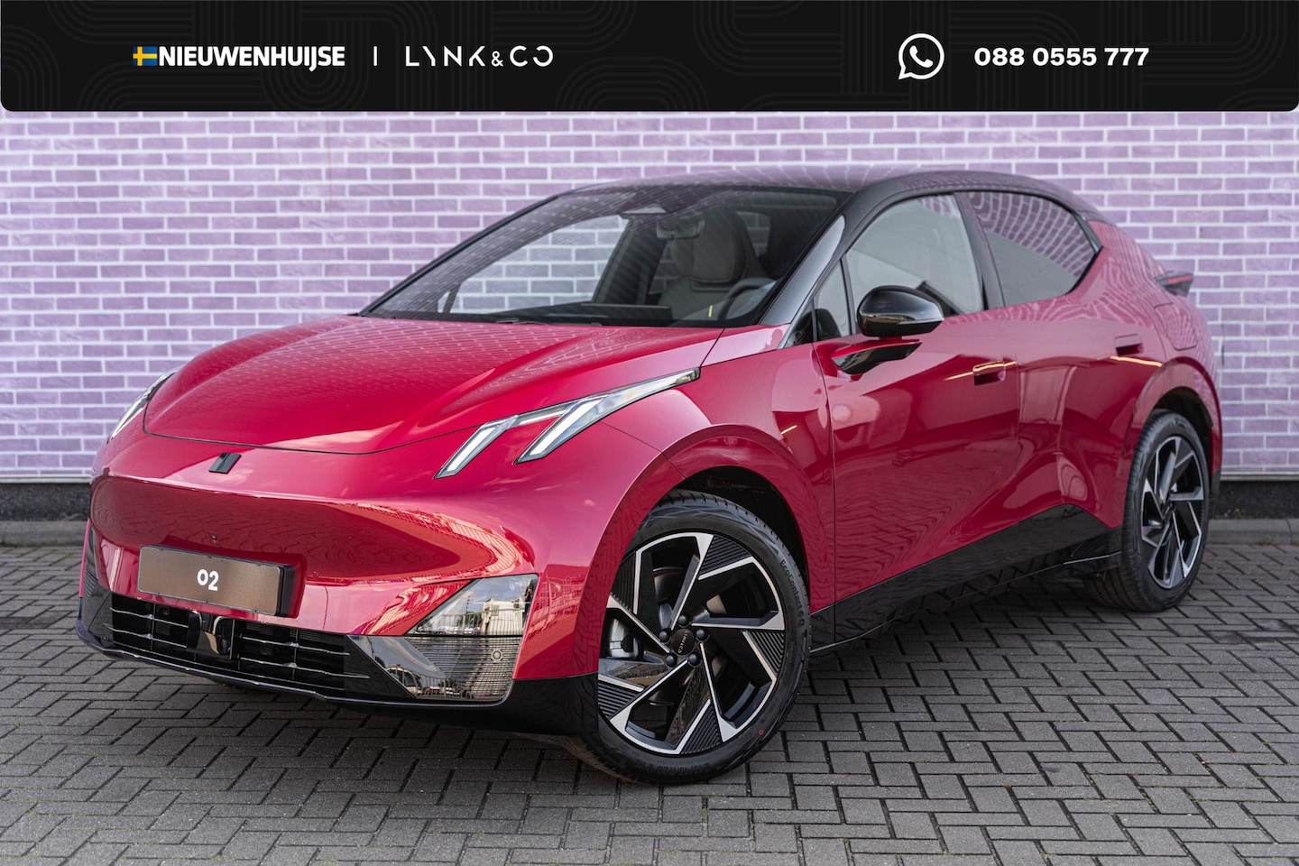 Lynk & Co 02 - More 66 kWh | Panoramadak | 445 km elektrisch bereik | Adaptive Cruise Control | Harman Ka - AutoWereld.nl