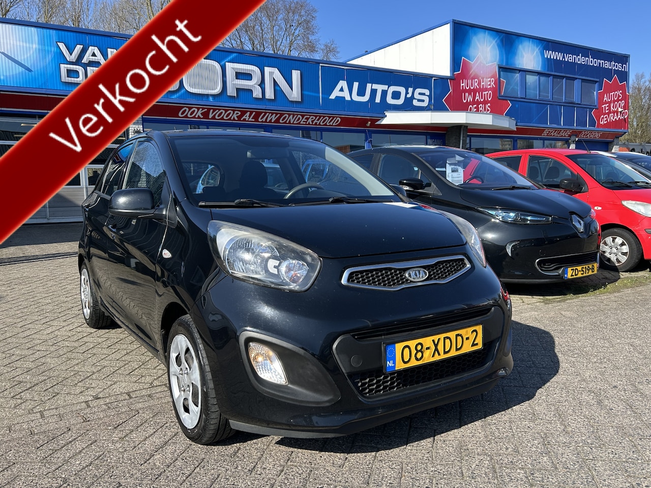Kia Picanto - 1.2 CVVT ISG Comfort Pack 5 deurs Airco 3 mnd garantie - AutoWereld.nl