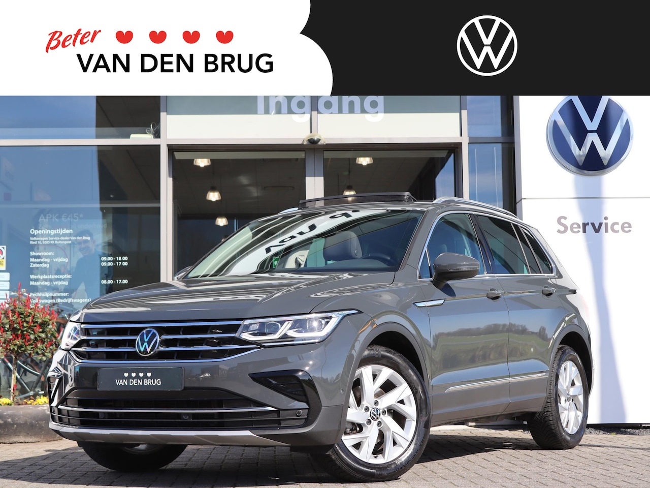 Volkswagen Tiguan - 2.0 TDI 150 pk DSG Elegance | Panorama dak | Stoelverwarming V+A | Matrix Led | App Connec - AutoWereld.nl