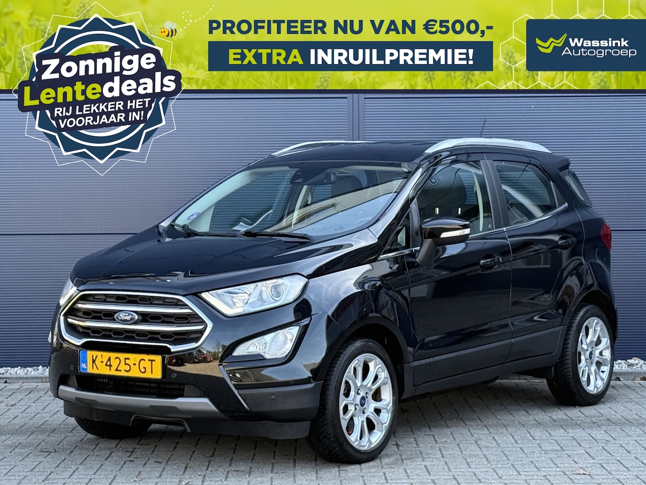 Ford EcoSport - 1.0 EcoBoost 125pk Titanium | Winterpakket | Navigatie | Camera | Climate control | B&O - AutoWereld.nl
