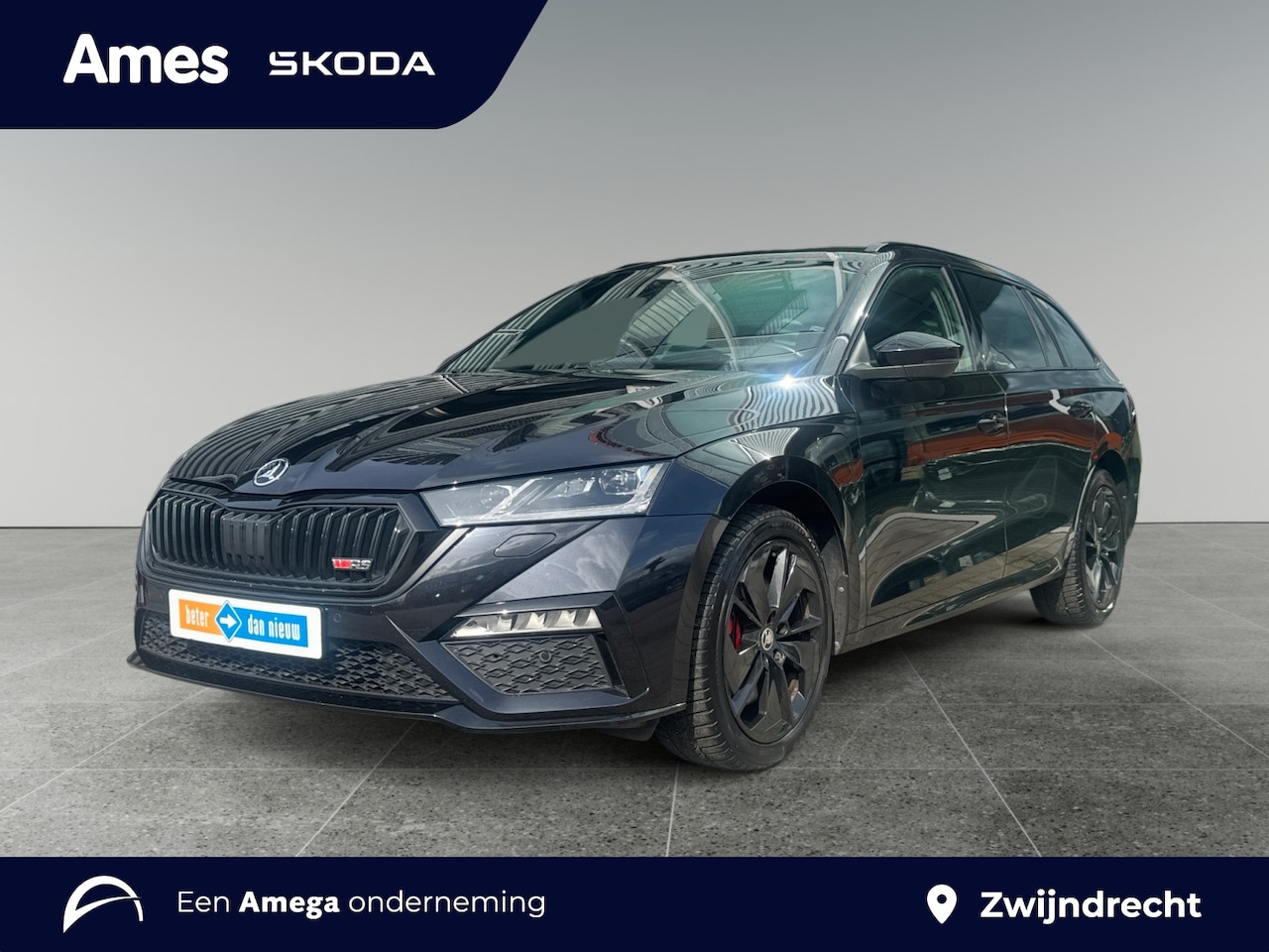 Skoda Octavia Combi - 1.4 245pk TSI RS iV PHEV Business Sunset (extra donker getinte ramen achter) | Adaptive Cr - AutoWereld.nl