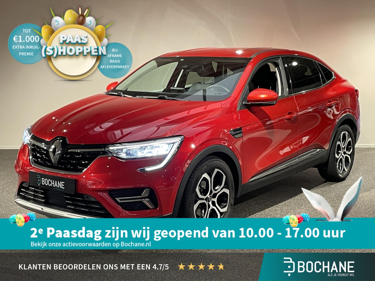 Renault Arkana - 1.6 E-Tech Hybrid 145 Intens | Stoelverwarming | Navigatie | Achteruitrijcamera | Apple Ca - AutoWereld.nl