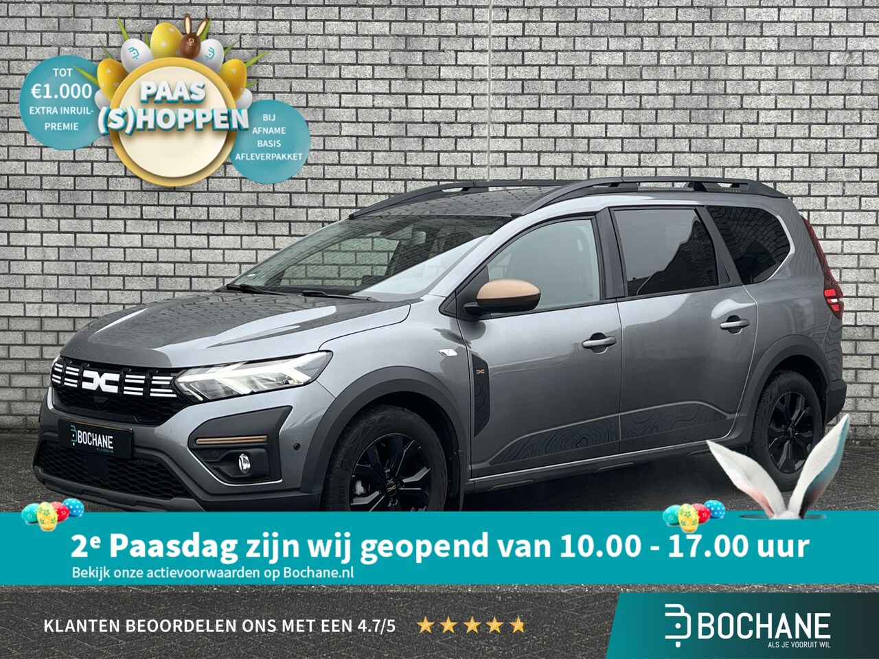 Dacia Jogger - 1.0 TCe 100 ECO-G Extreme 5p. | Achteruitrijcamera | Parkeersensoren V+A | Apple CarPlay / - AutoWereld.nl