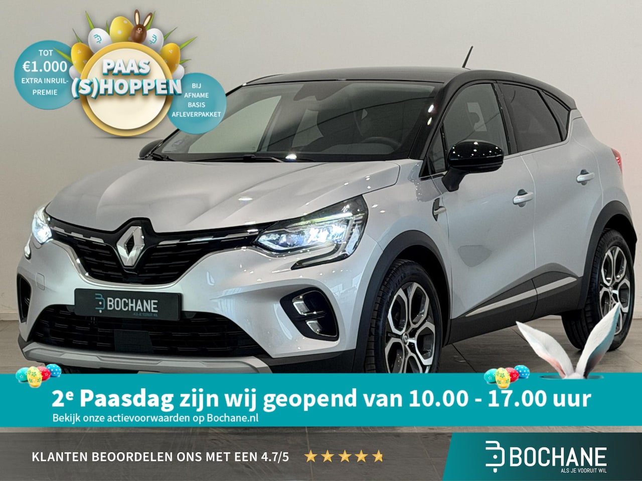 Renault Captur - 1.3 TCe 140 EDC Intens | Navigatie | Climate Control | Cruise Control | Lichtmetalen velge - AutoWereld.nl