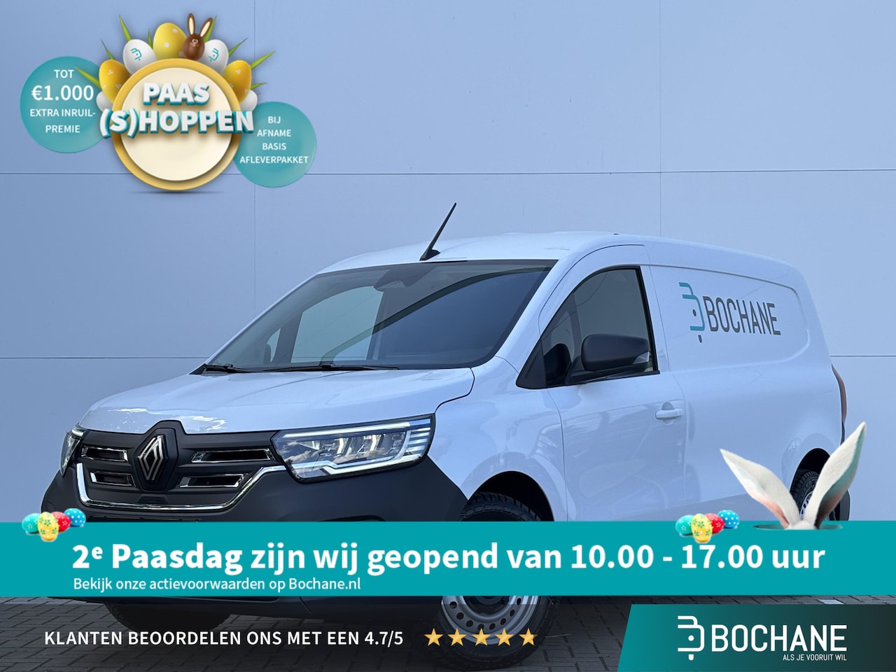 Renault Kangoo E-Tech - Extra L2 44 kWh / Laadruimte-pakket / - AutoWereld.nl