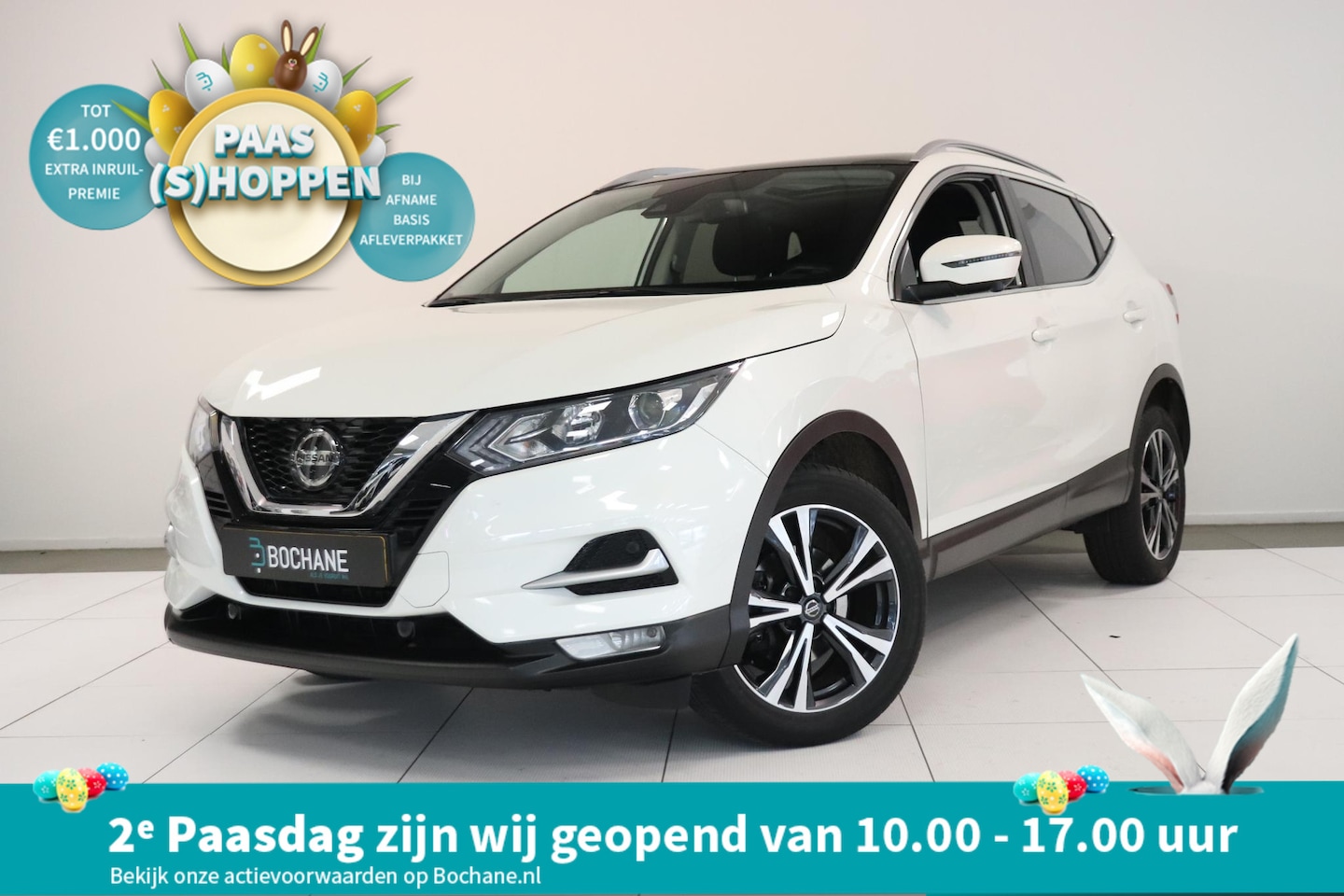 Nissan Qashqai - 1.3 DIG-T 160 Pk Design Edition | Panoramadak | Trekhaak | 360° Camera | Climate control | - AutoWereld.nl
