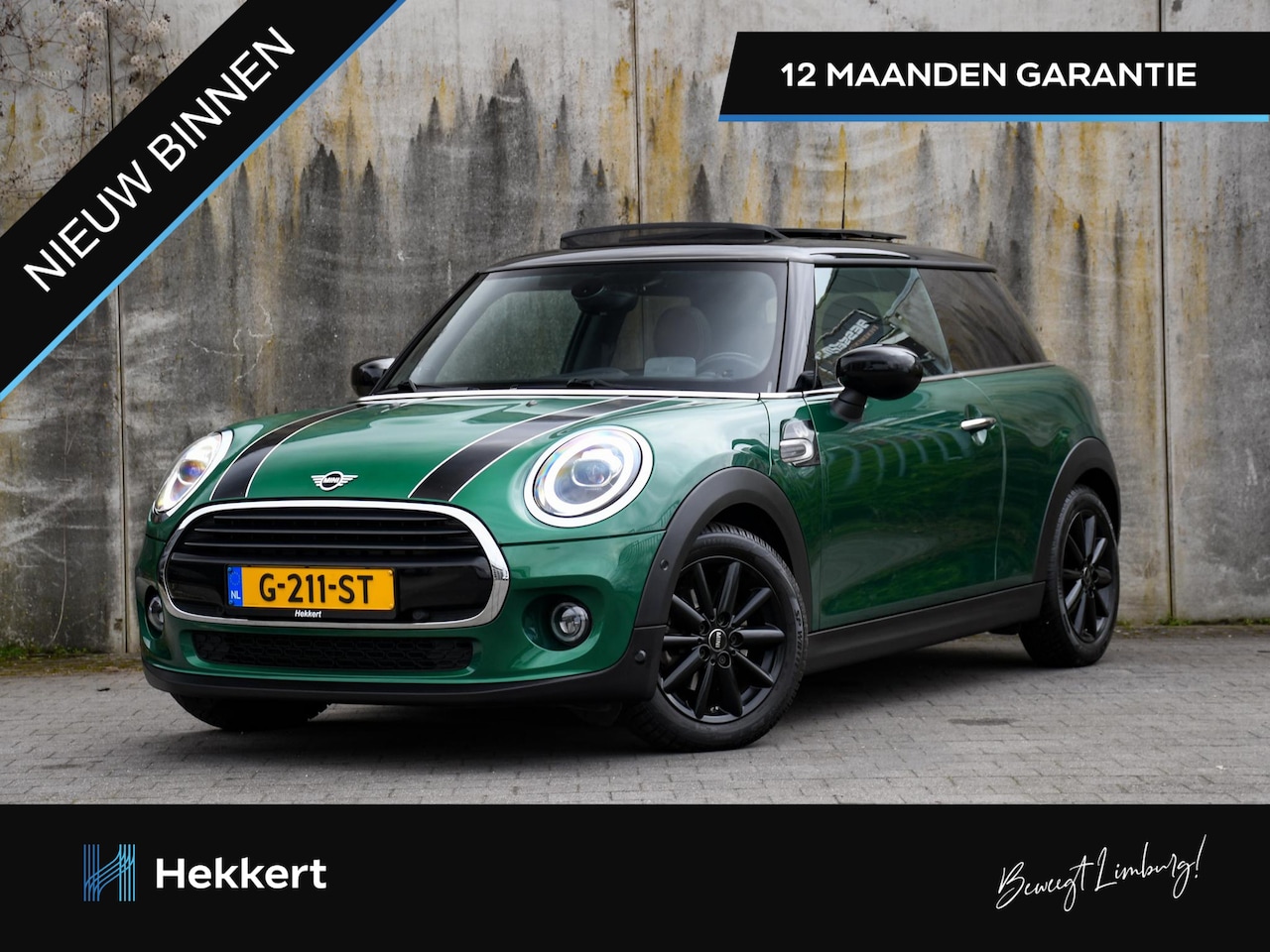 MINI Cooper - Mini 60 Years Edition 1.5 136pk Automaat PANO/SCHUIF-DAK | COGNAC LEDER | HARMAN/KARDON | - AutoWereld.nl