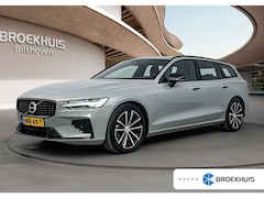 Volvo V60 - 2.0 T6 Plug-in hybrid AWD Plus Dark | Trekhaak | PDC V+A en 360 camera | Lederen sportstoe
