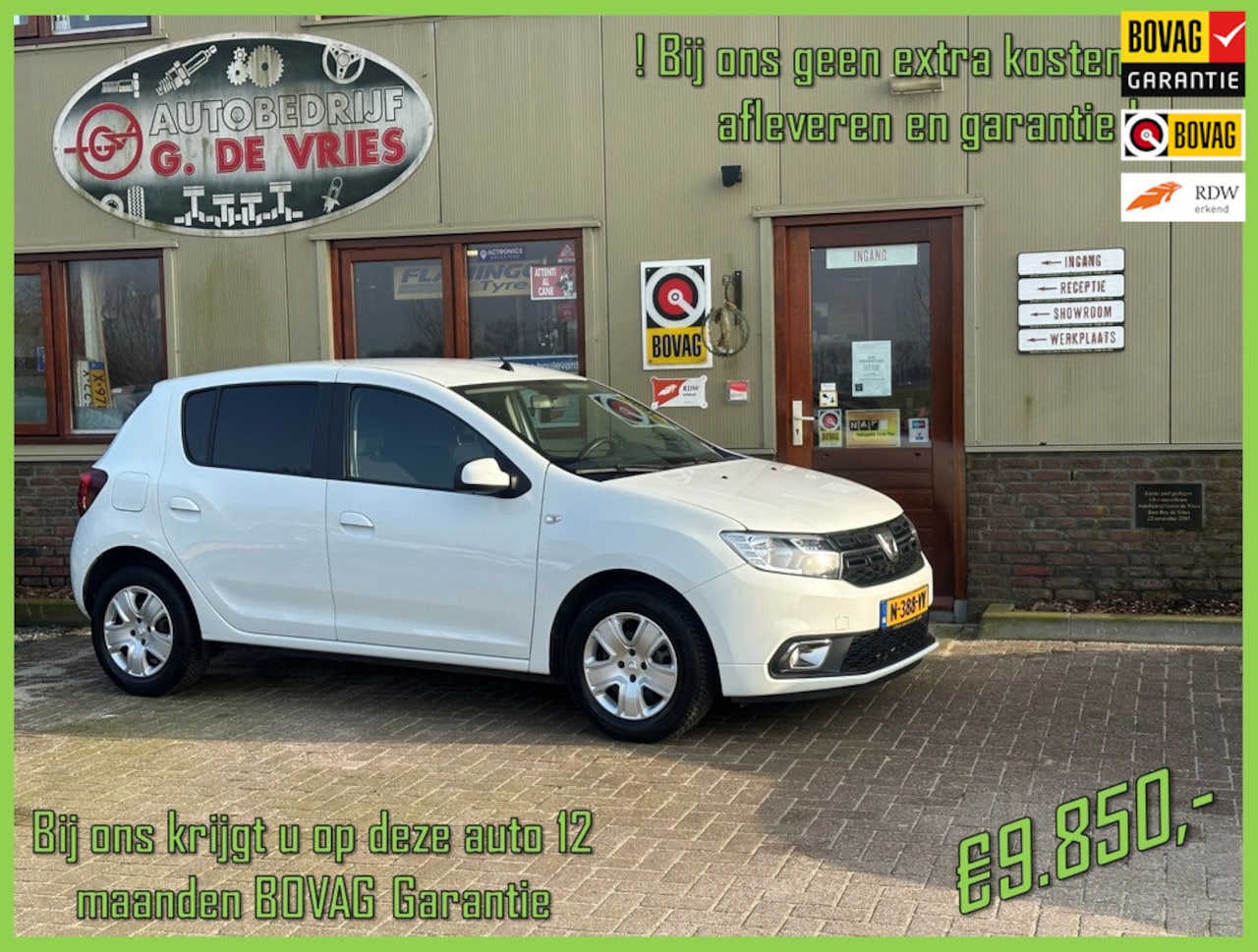 Dacia Sandero - 1.0 TCe Bi-Fuel Comfort LPG-G3 - Prijs inclusief 12 maanden BOVAG-garantie en afleveren – - AutoWereld.nl