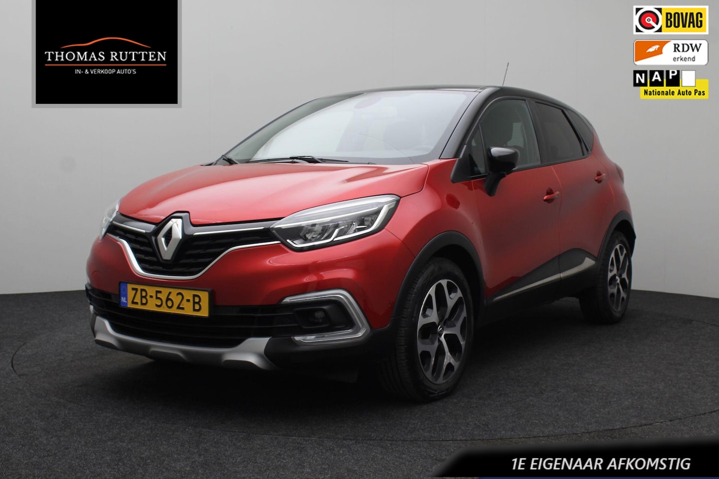 Renault Captur - 1.3 TCe Intens 2019 | 1e Eigenaar | Navigatie | DAB Radio | Achteruitrij Camera | Parkeers - AutoWereld.nl