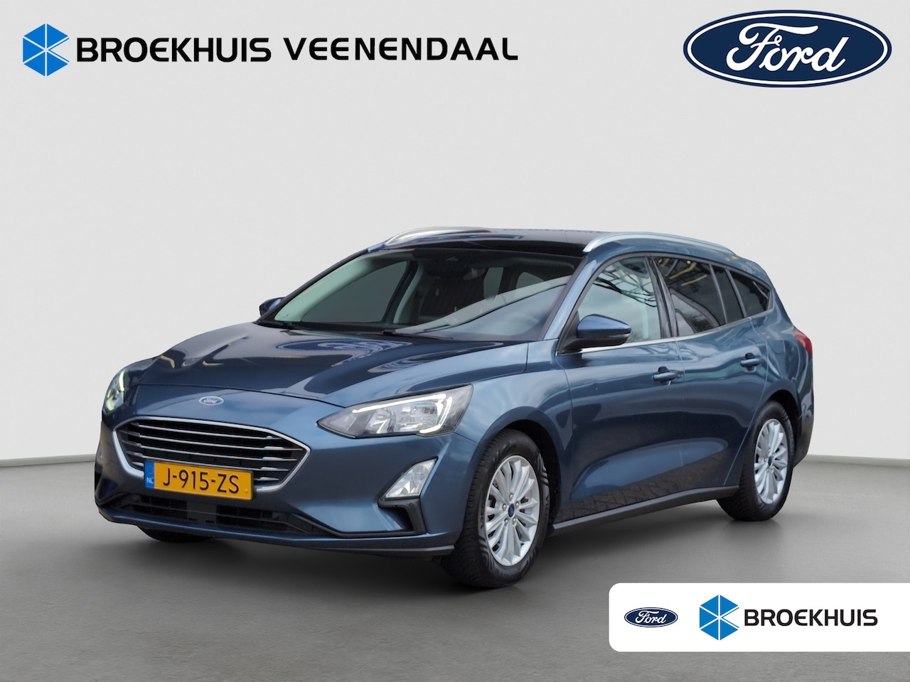 Ford Focus Wagon - 1.0 Hybrid Titanium X Business | Pano | Cruise Control | Winter Pack | Camera | trekhaak | - AutoWereld.nl