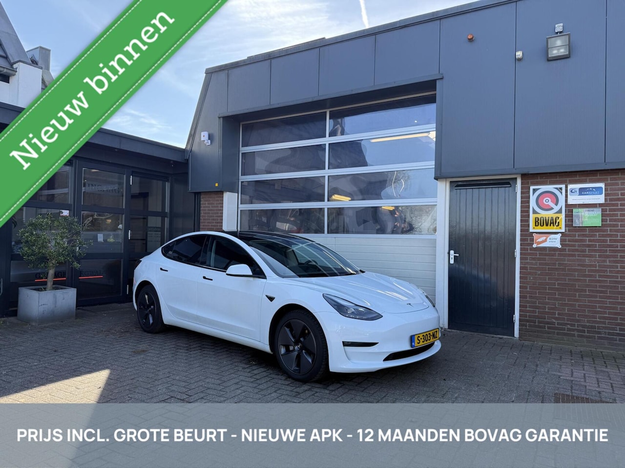 Tesla Model 3 - Long Range RWD Long Range AWD 75 kWh SOH 91% LFP *ALL-IN PRIJS* - AutoWereld.nl