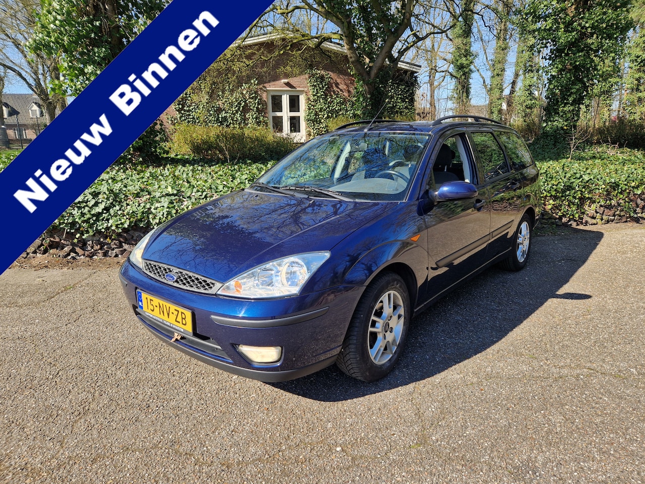 Ford Focus Wagon - 1.6-16V, AIRCO, NW apk 4-2027 - AutoWereld.nl