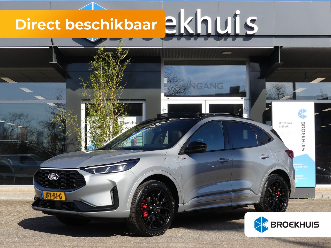 Ford Kuga - 2.5 PHEV 243PK ST-Line X | TREKHAAK | BLACK PACK | PANORAMADAK | MATRIX LED | STOEL+STUUR+ - AutoWereld.nl