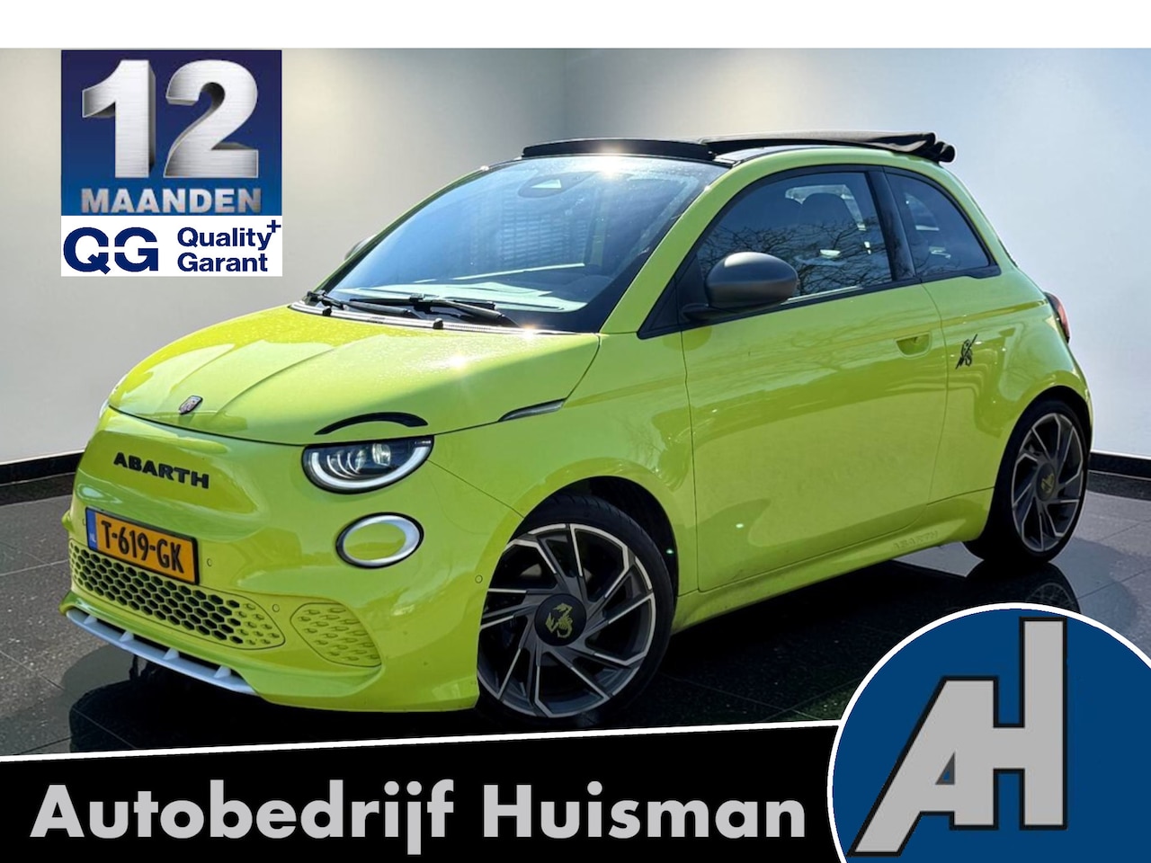 Abarth 500 - C Scorpionissima 42 kWh 114kW/155pk Aut. JBL PREMIUM SOUND + CAMERA + NAVIGATIE + LANE ASS - AutoWereld.nl