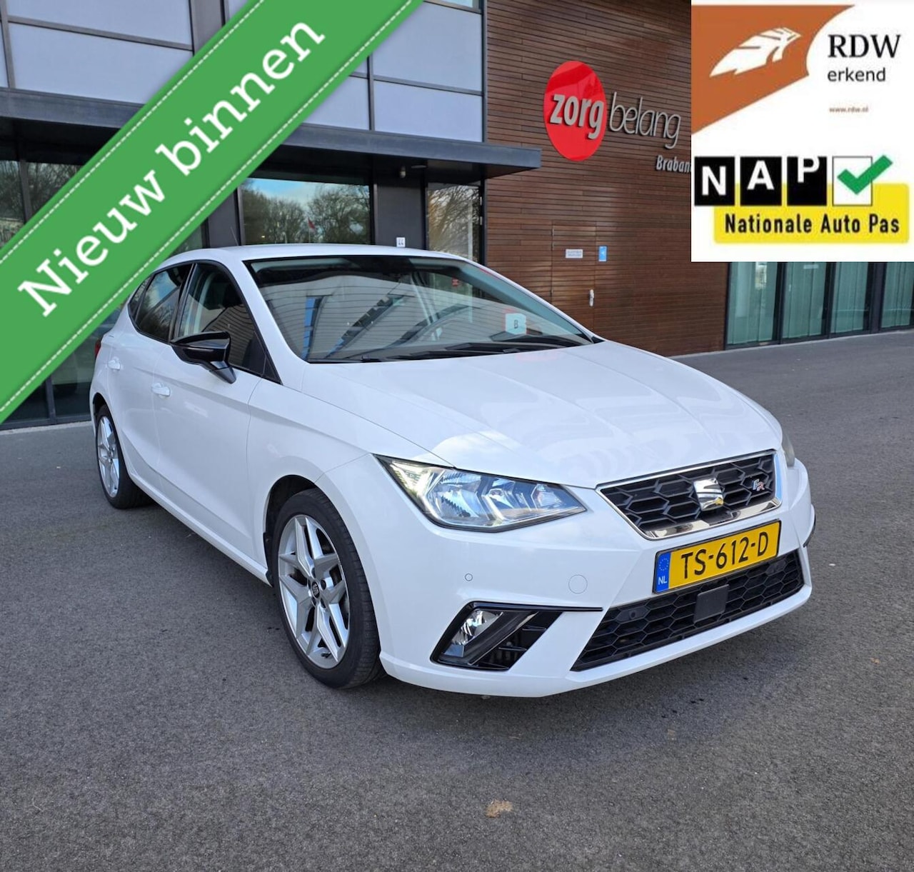 SEAT Ibiza - 1.0 TSI FR Business Intense 2018 CARPLAY KEYLESS - AutoWereld.nl