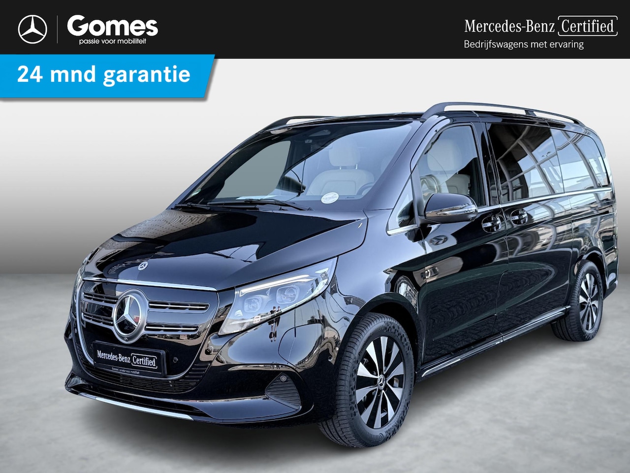 Mercedes-Benz EQV - 300 L2 90 kWh Dubbele Cabine | BEIGE LEDER | 360 CAM | DISTRONIC + - AutoWereld.nl