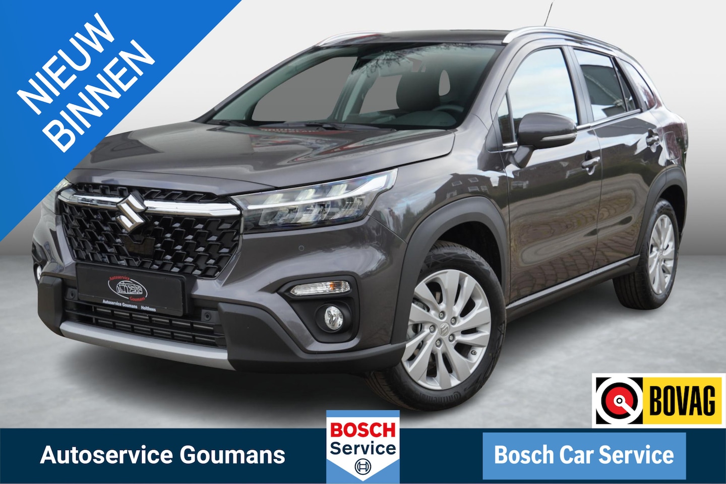 Suzuki S-Cross - 1.4 Boosterjet Select Hybrid Adaptieve Cruise Navi Carplay Automaat - AutoWereld.nl