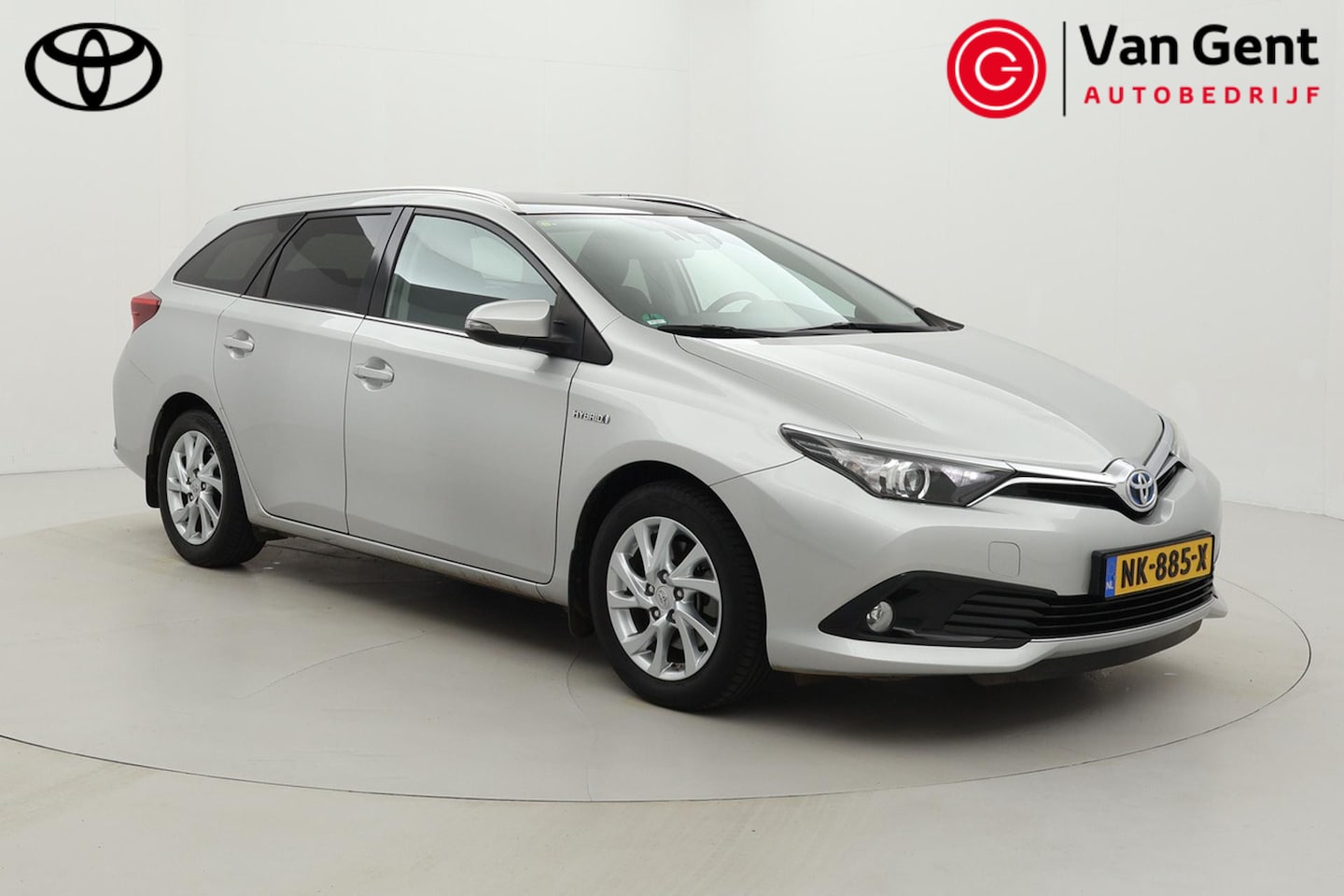 Toyota Auris Touring Sports - 1.8 Hybrid Lease | Panoramadak | Navigatie | Cruise Control | Clima | Parkeersensoren acht - AutoWereld.nl