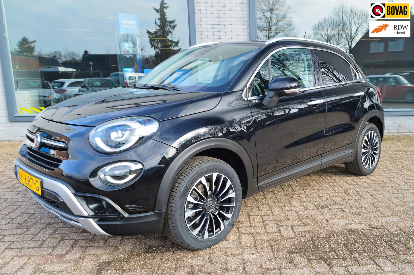 Fiat 500 X Cross - 1.3 GSE City Cross AUTOMAAT|NAVI|PARKEERSENSOREN - AutoWereld.nl