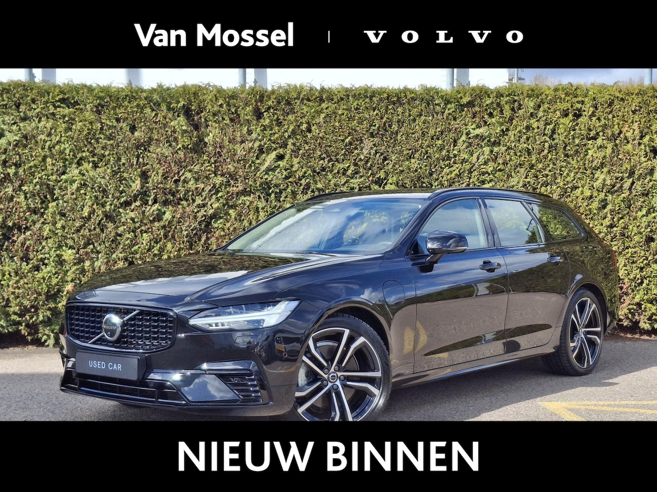Volvo V90 - 2.0 T8 Plug-in hybrid AWD Ultra Dark - AutoWereld.nl