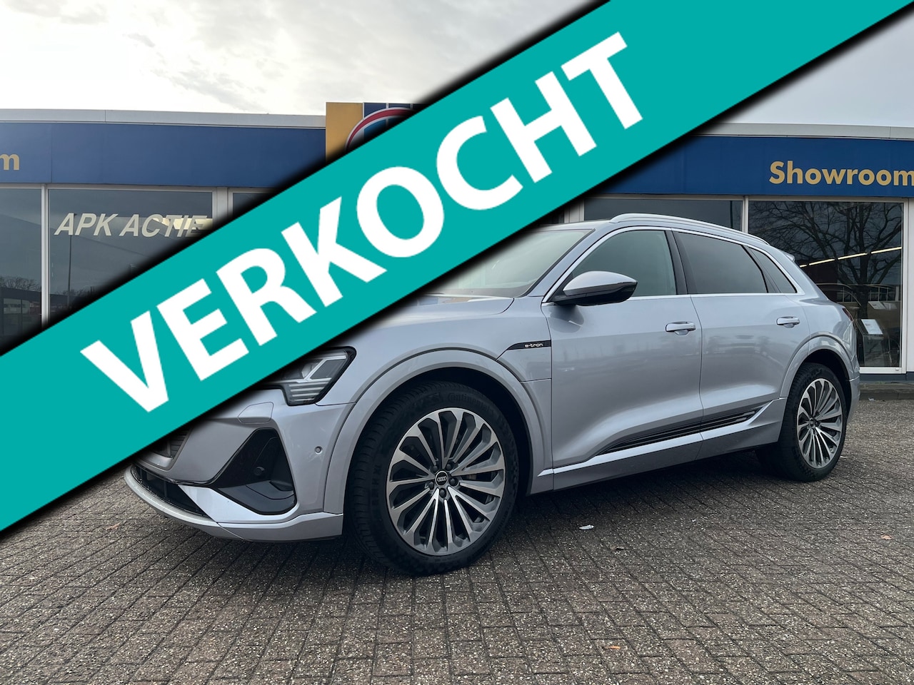 Audi e-tron - 55 quattro S edition 95 kWh S-Line | 90,3% SOH | Orig. NL | PanoramaDak | - AutoWereld.nl