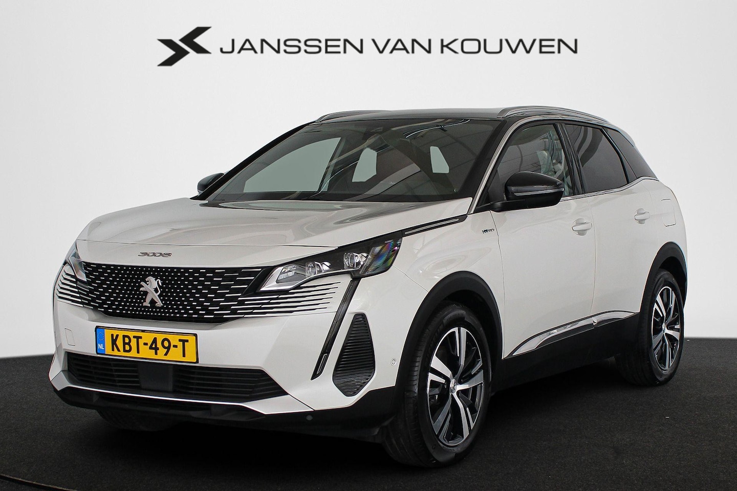 Peugeot 3008 - 1.6 HYbrid 225 GT Nappa Leder Stoelverwarming Achteruitrijcamera - AutoWereld.nl