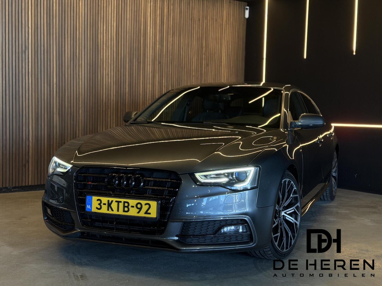 Audi A5 Sportback - 1.8 TFSI Pro Line S 1.8 TFSI Pro Line S, NAP halfleer - AutoWereld.nl