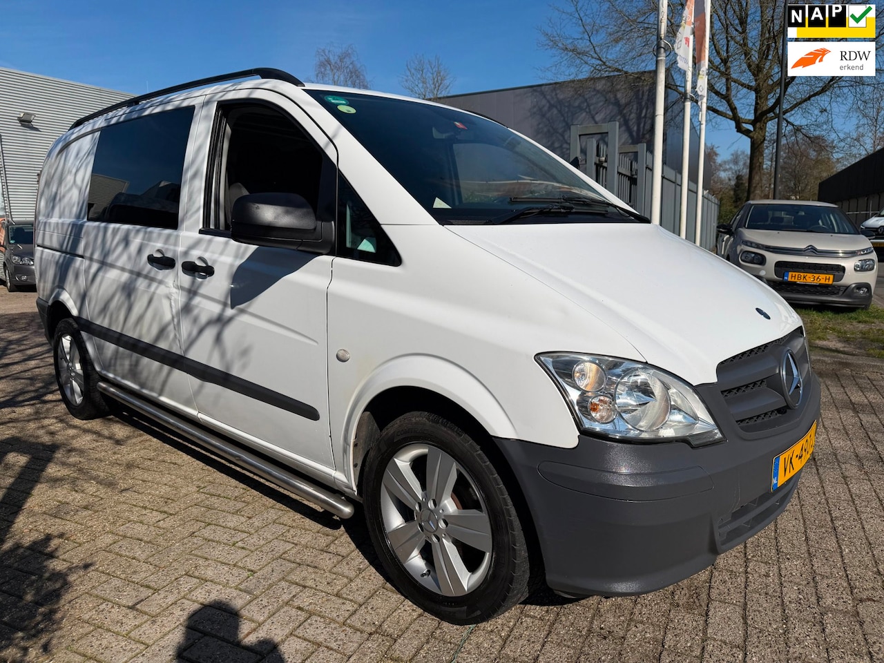 Mercedes-Benz Vito - 110 CDI 320 Functional Lang 209.300 km 1e eigenaar , airco, cruise controle, zeer mooie or - AutoWereld.nl