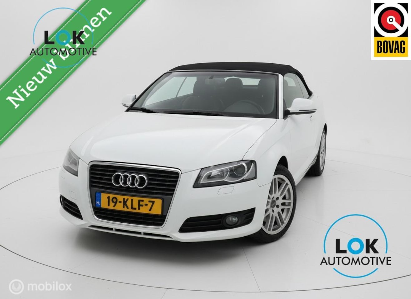 Audi A3 Cabriolet - 1.8 TFSI BOSE|LEDER|LED|STOELVERW|CABRIO - AutoWereld.nl