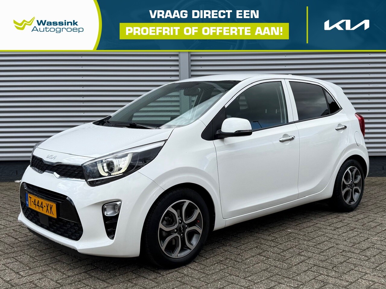 Kia Picanto - 1.0 DPi 67pk DynamicPlusLine | Climate Control | Navigatie | Camera | Trekhaak - AutoWereld.nl