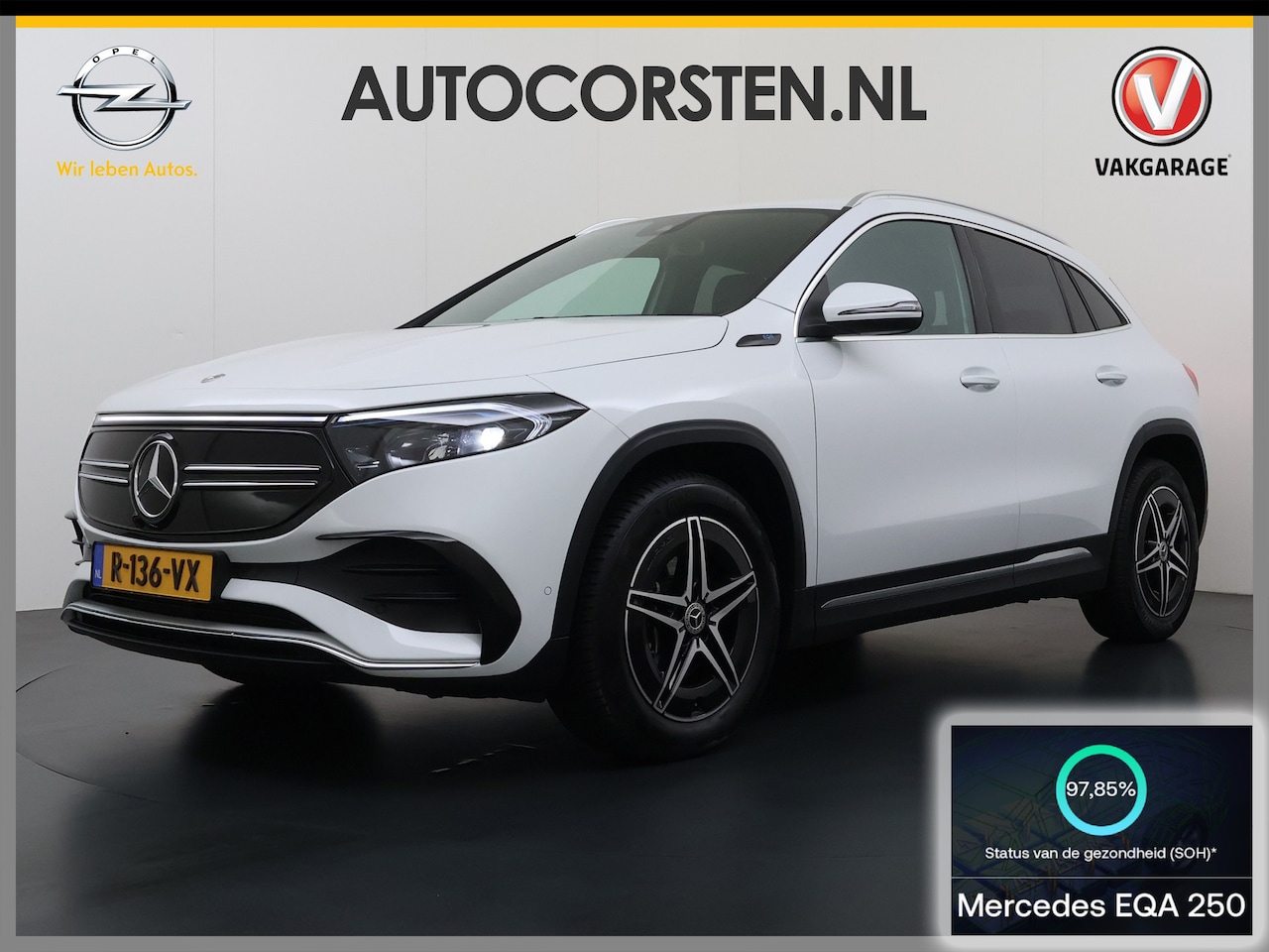 Mercedes-Benz EQA - 250 AMG Line SOH 98% Navi Camera Ecc Pdc Stoelverwarming Cruise Control DAB Bluetooth Elek - AutoWereld.nl